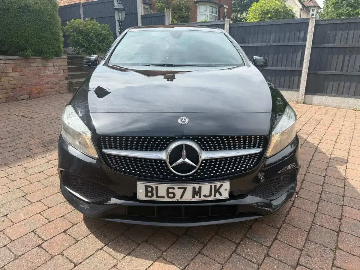 Used Mercedes A180 AMG line 2017 Black Hatchback