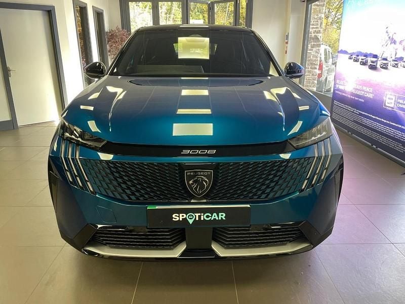 Blue Used 2024 Peugeot e-3008 GT SUV | £28,990 (Good price) - Image 1/4