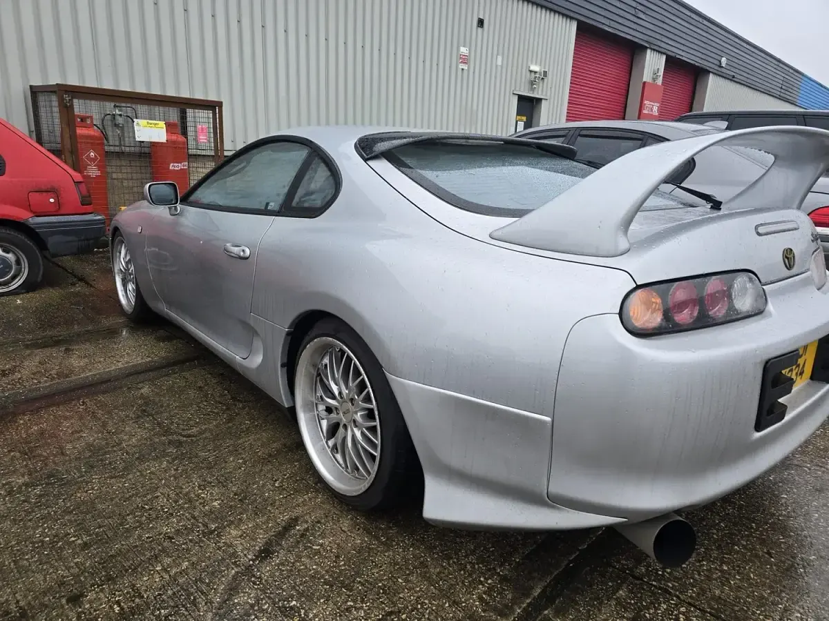 Used Toyota Supra 2002 Silver Coupe