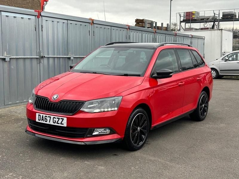 Used Skoda Fabia Monte Carlo 110 HP (80 kW) 2017 Red Estate