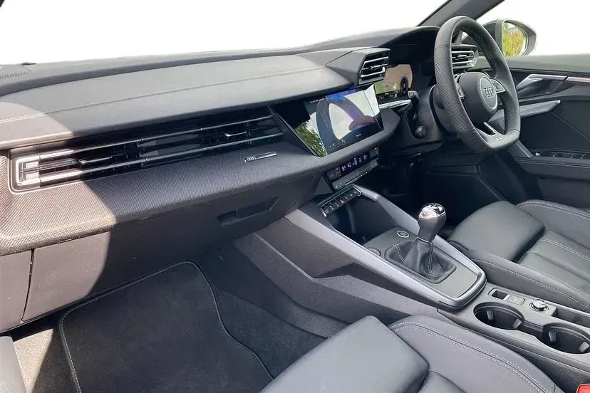 Used Audi A3 Black Edition 150 HP (110 kW) 2025 Daytona grey Hatchback