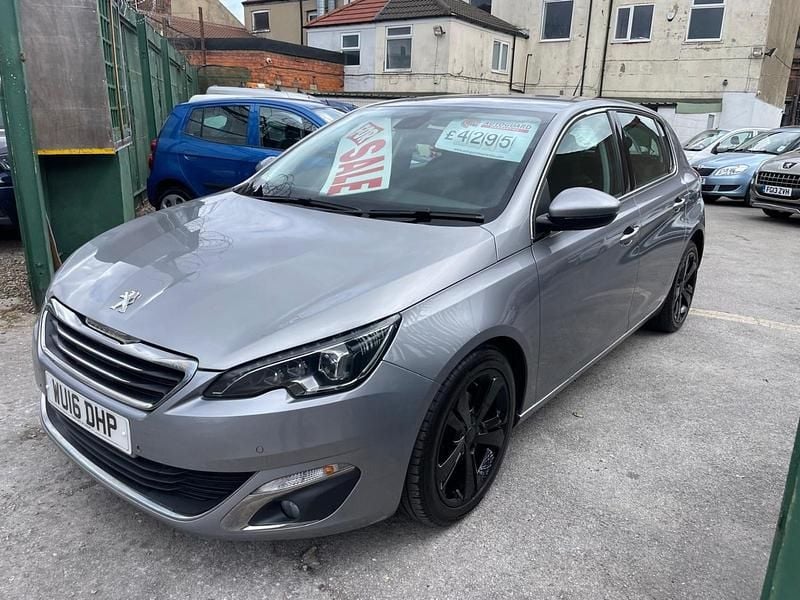Grey Used 2016 Peugeot 308 Allure Hatchback | £4,295 (Good price) - Image 1/4