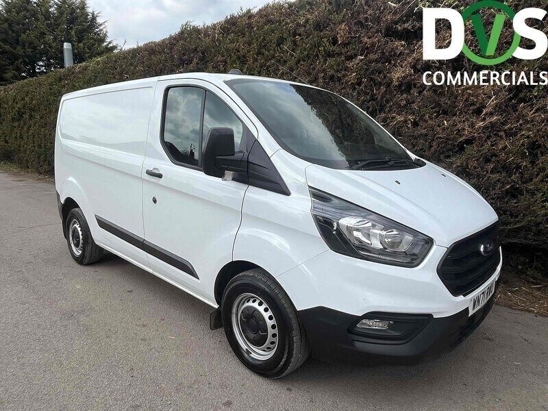 Frozen white (solid paint) Used 2021 Ford Transit Custom | £10,995 (Super price) - Image 1/4