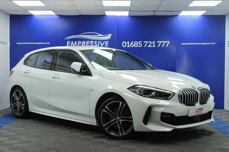 Used BMW 116 M Sport 116 HP (85 kW) 2020 White Hatchback