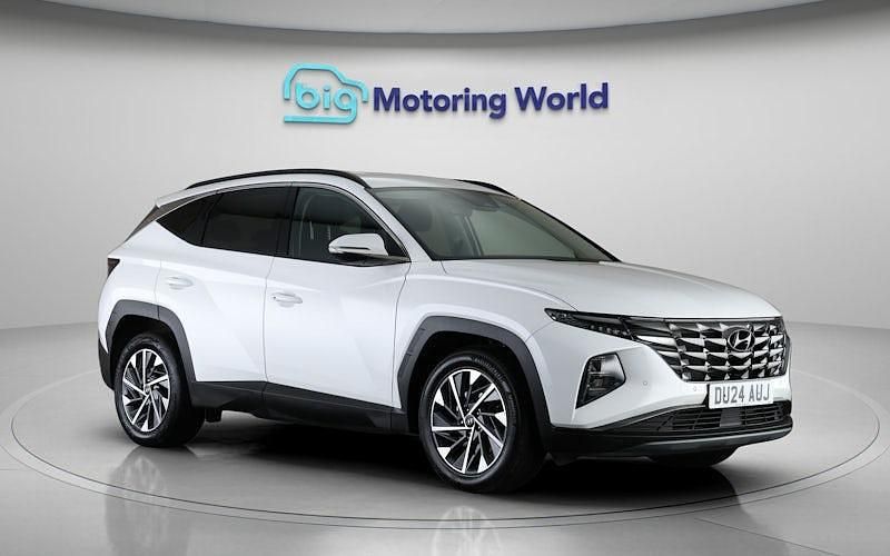 Used Hyundai Tucson Premium 150 HP (110 kW) 2024 White SUV
