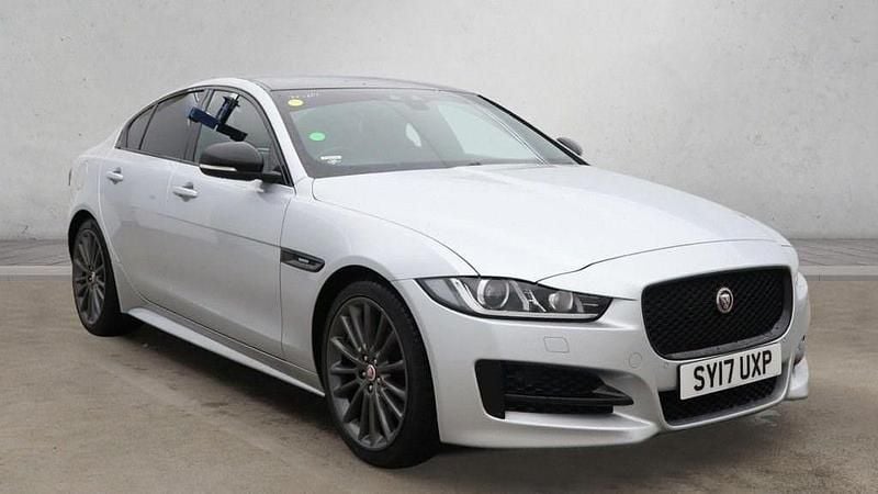 Silver Used 2017 Jaguar XE R-Sport Sedan | £9,899 (Fair price) - Image 1/4