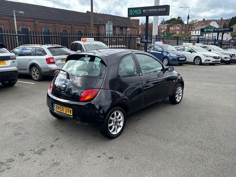 Used Ford Ka Zetec 70 HP (51 kW) 2008 Black Hatchback