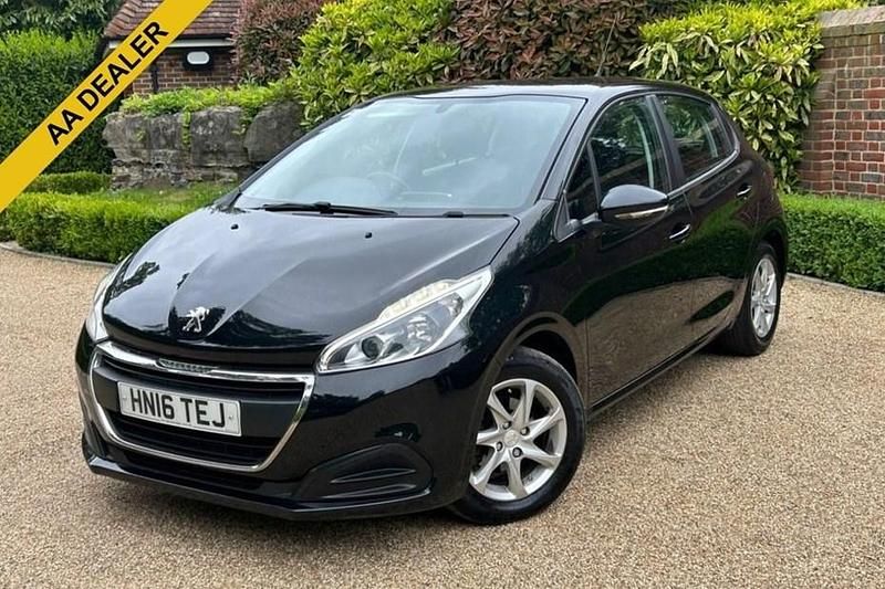 Black Used 2016 Peugeot 208 Active Hatchback | £3,495 (Fair price) - Image 1/1