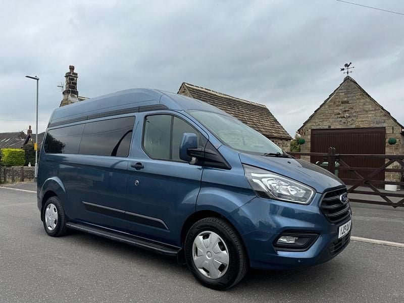 Blue Used 2019 Ford Transit Custom Trend Estate | £16,990 (Good price) - Image 1/4