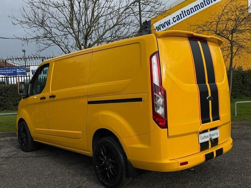 Used Ford Transit Custom S 2021 Yellow Van
