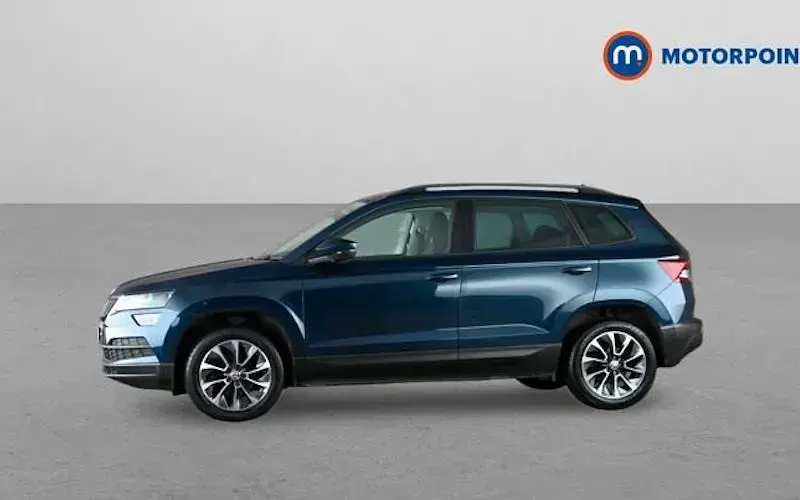Used Skoda Karoq SE Drive 150 HP (110 kW) 2020 Blue SUV