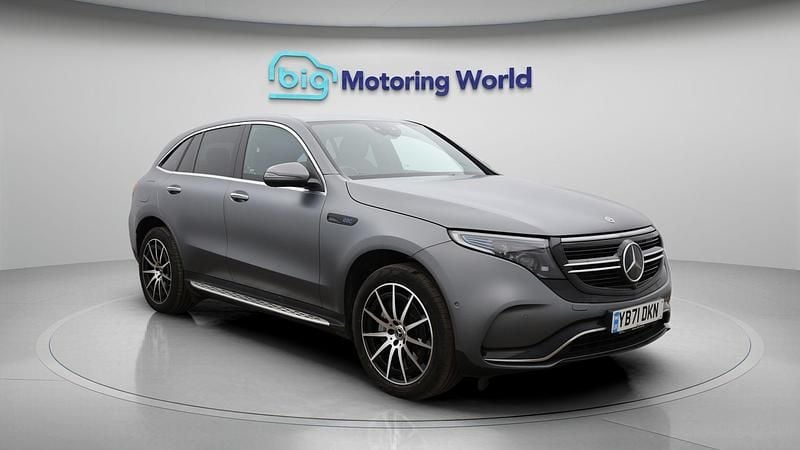 Used Mercedes EQC400 AMG line 300 kW (408 HP) 2022 Grey SUV