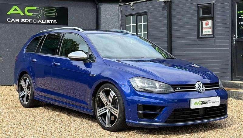 Used VW Golf VII R 2016 Blue Estate