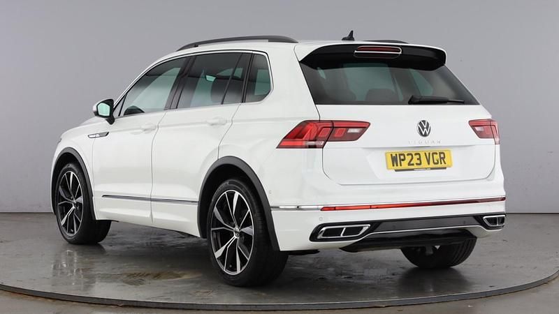 Used VW Tiguan R-line 150 HP (110 kW) 2023 White SUV