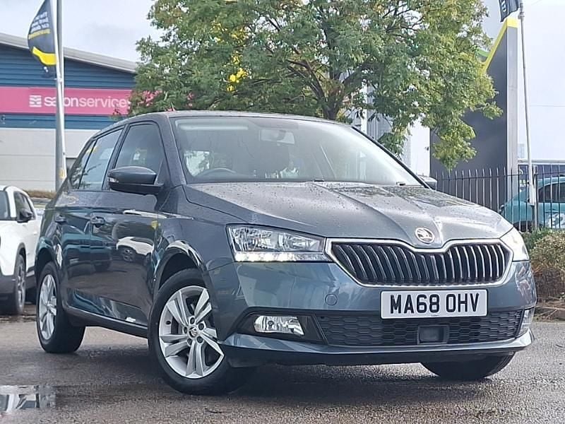 Grey Used 2018 Skoda Fabia SE Hatchback | £10,498 (Fair price) - Image 1/4