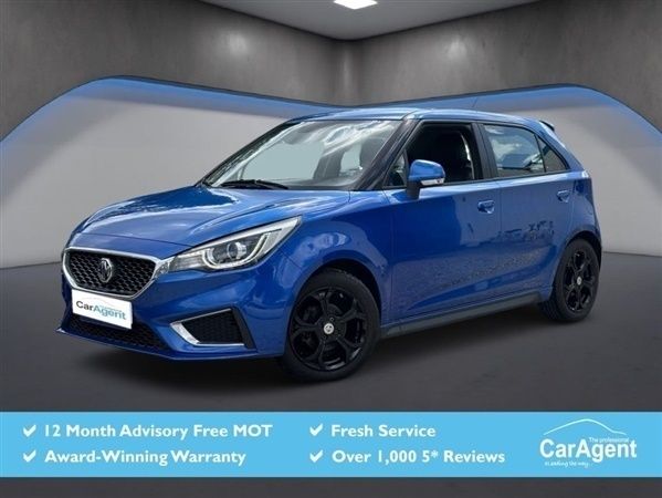 Blue Used 2019 MG MG3 Exclusive Hatchback | £8,995 (Fair price) - Image 1/1