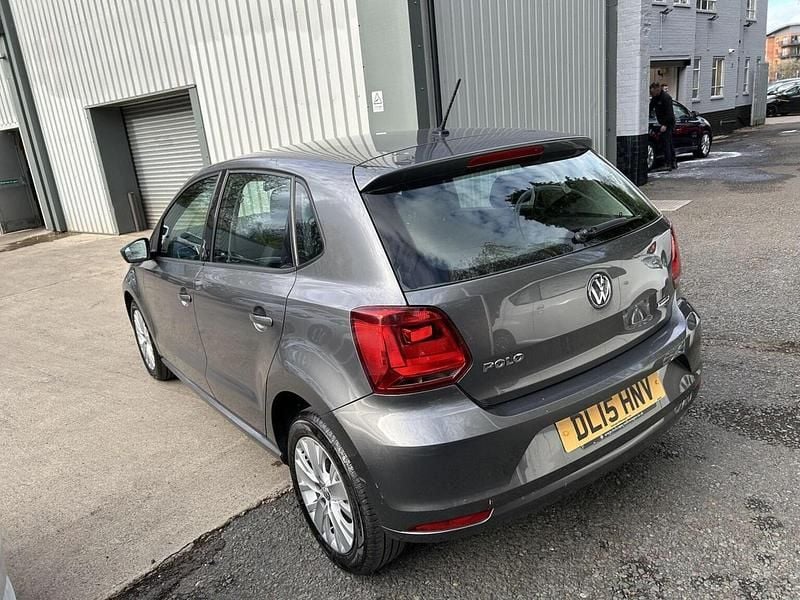Used VW Polo SE 60 HP (44 kW) 2015 Grey Hatchback