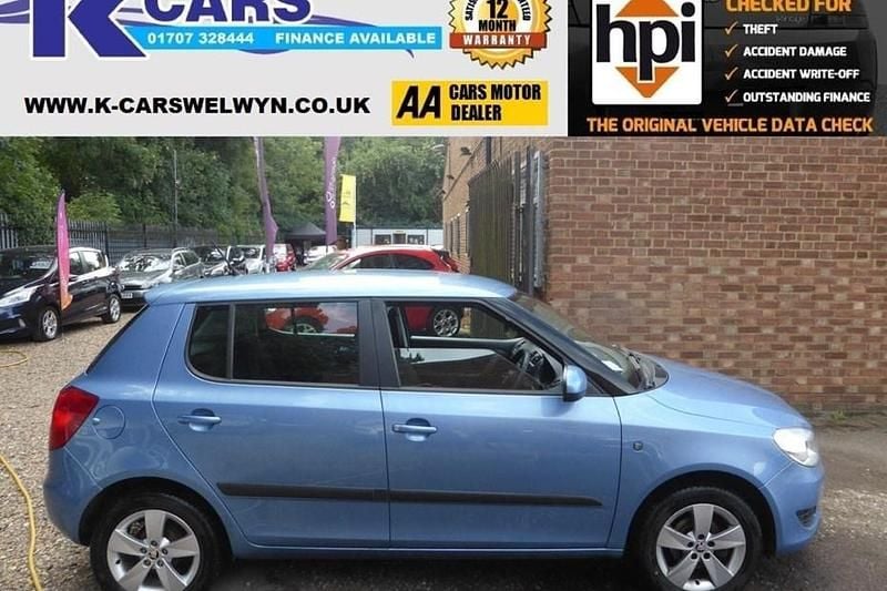 Blue Used 2014 Skoda Fabia SE Hatchback | £4,490 (Good price) - Image 1/1