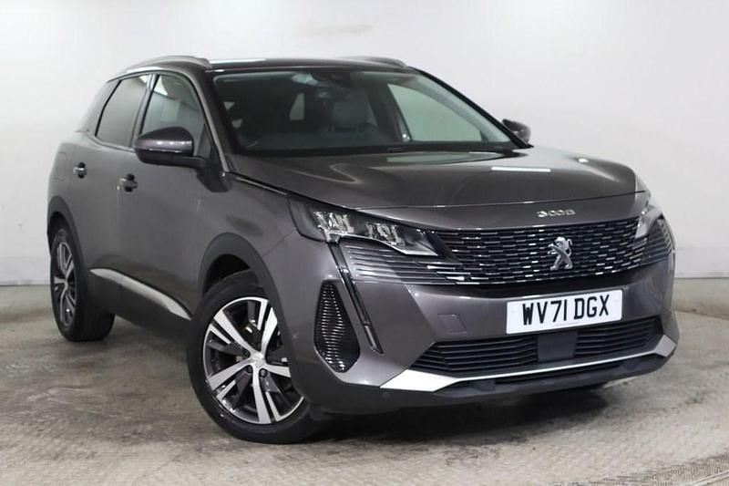 Grey Used 2021 Peugeot 3008 Allure Premium SUV | £10,975 (Fair price) - Image 1/4