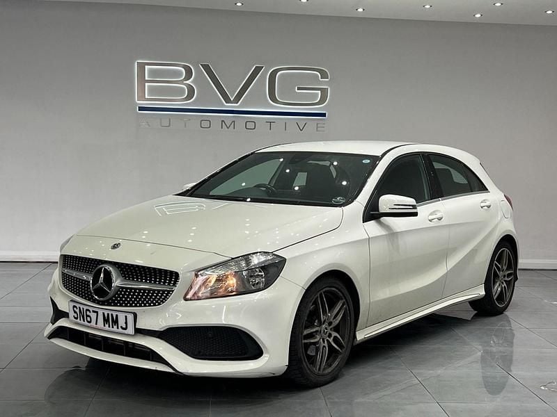 White Used 2017 Mercedes A160 AMG line Hatchback | £9,994 (Fair price) - Image 1/3