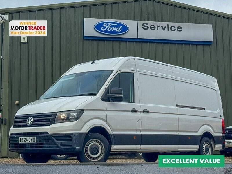 White Used 2024 VW Crafter R Van | £31,894 (Fair price) - Image 1/4