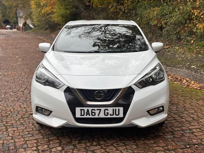 Used Nissan Micra N-Connecta 2017 White Hatchback