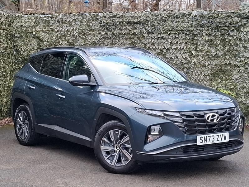 Blue Used 2023 Hyundai Tucson SE SUV | £19,998 (Fair price) - Image 1/4