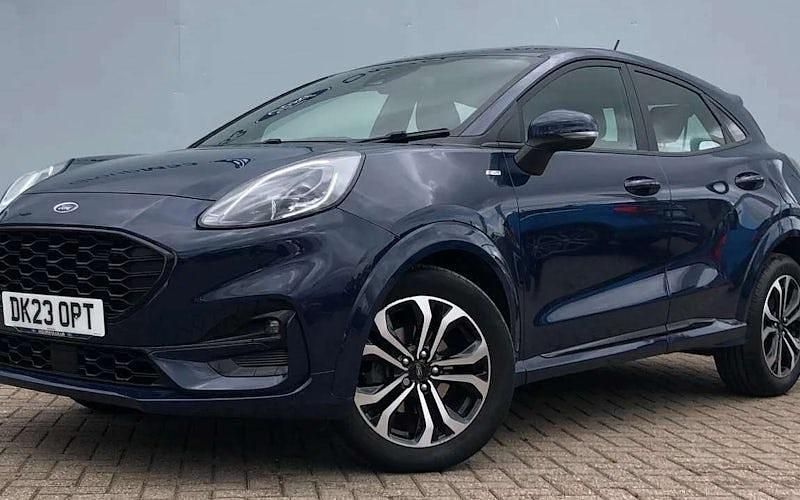 Blue Used 2023 Ford Puma ST-Line Hatchback | £17,495 (Fair price) - Image 1/4