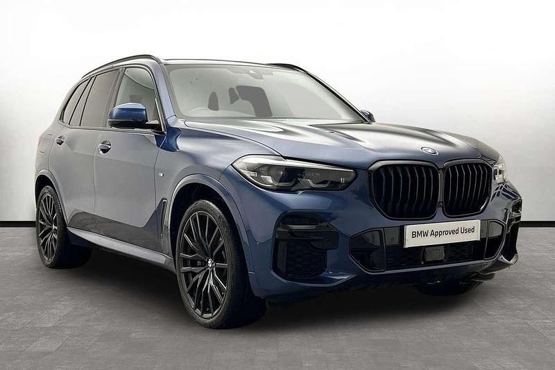 Used BMW X5 M Sport 335 HP (246 kW) 2022 Blue SUV