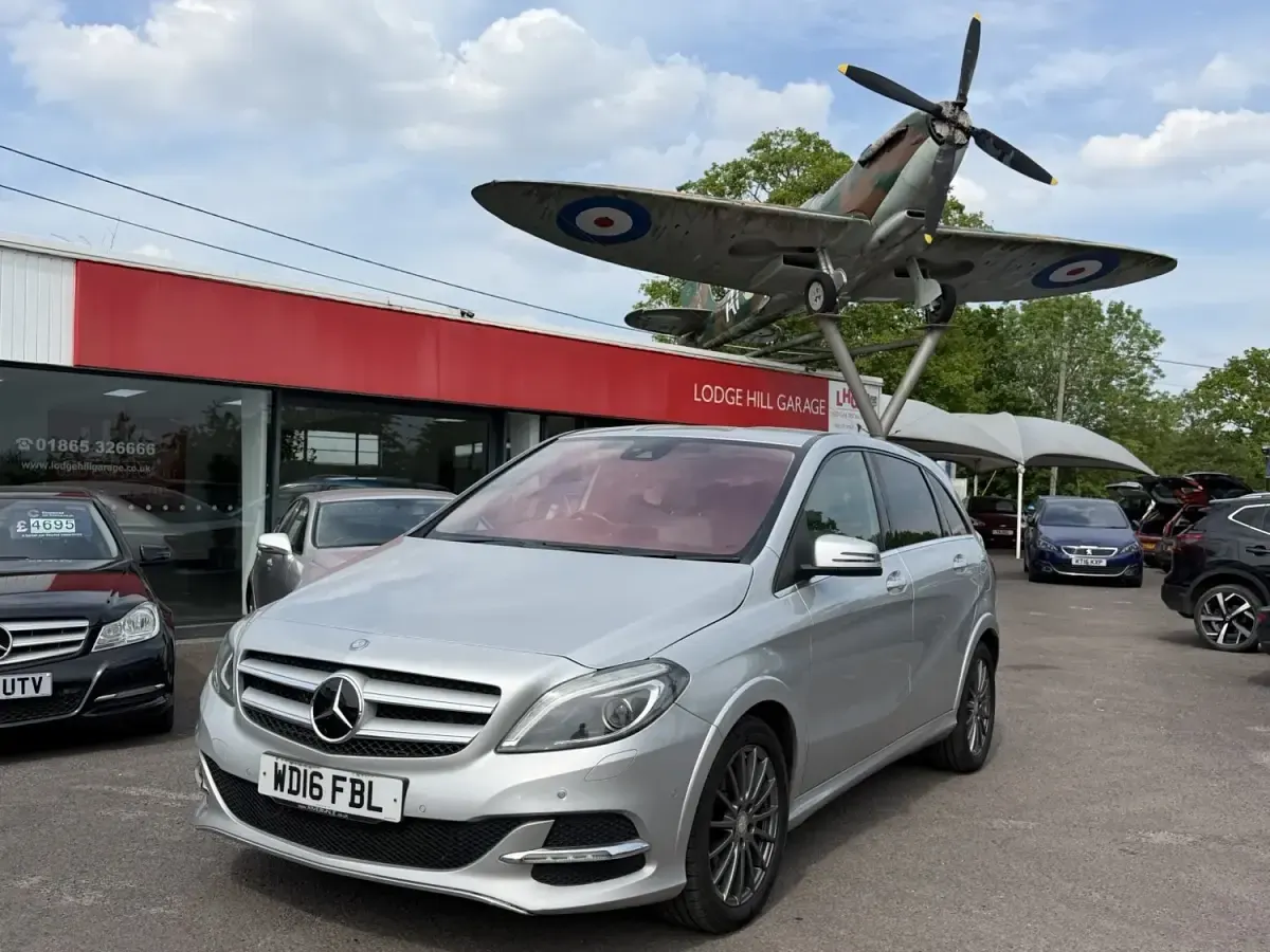 Used Mercedes B250e 131 kW (179 HP) 2016 Silver MPV