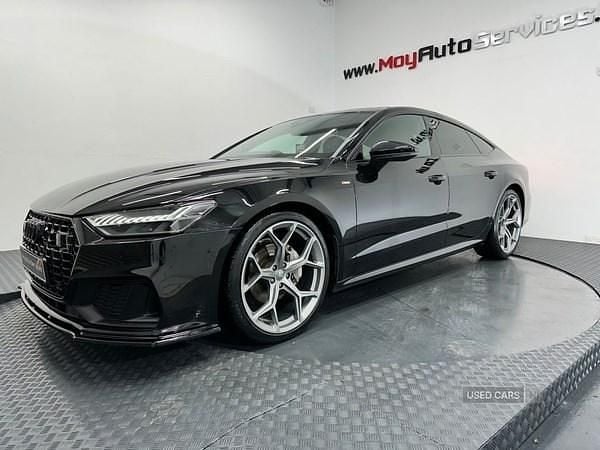 Used Audi A7 S-Line 2021 Black Sedan