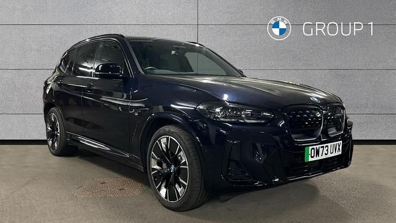 Black Used 2024 BMW iX3 M Sport SUV | £42,750 (A bit pricey) - Image 1/4