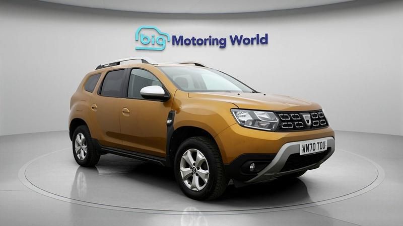 Used Dacia Duster Comfort 116 HP (85 kW) 2020 Orange SUV