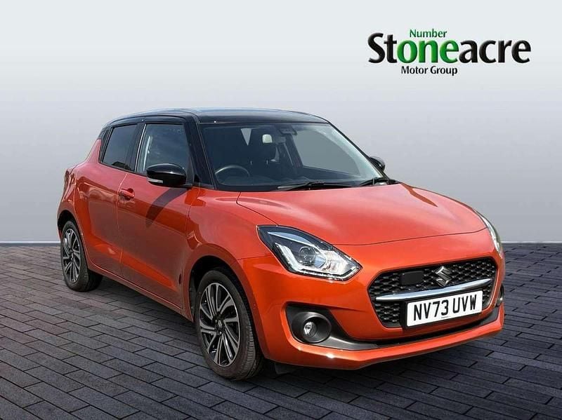 Orange Used 2023 Suzuki Swift SZ5 Hatchback | £16,495 (Fair price) - Image 1/4