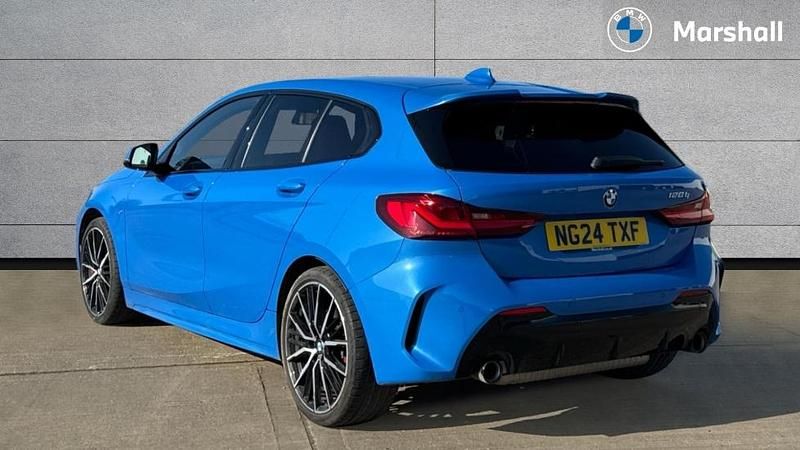 Used BMW 128 Comfort Edition 265 HP (194 kW) 2024 Misano blue metallic