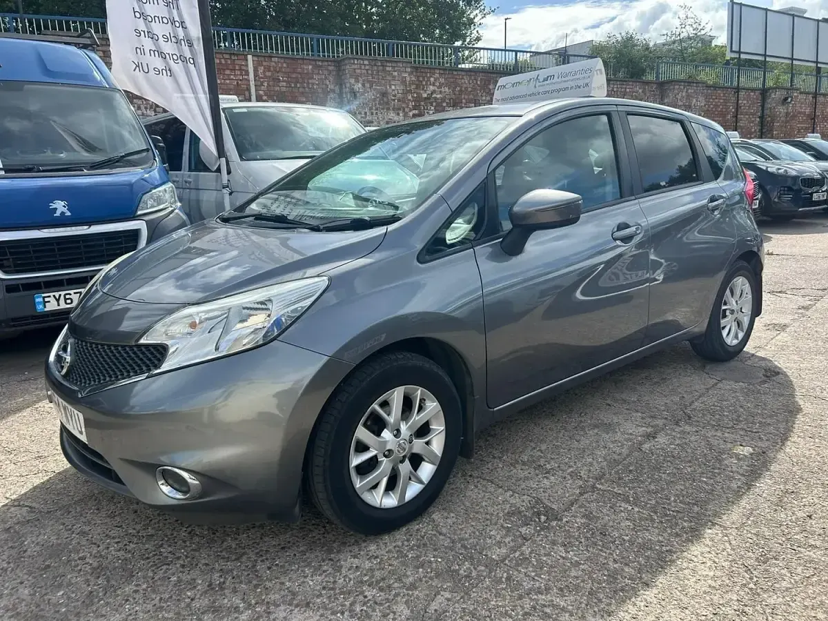 Used Nissan Note Acenta Premium 90 HP (66 kW) 2014 Grey Hatchback
