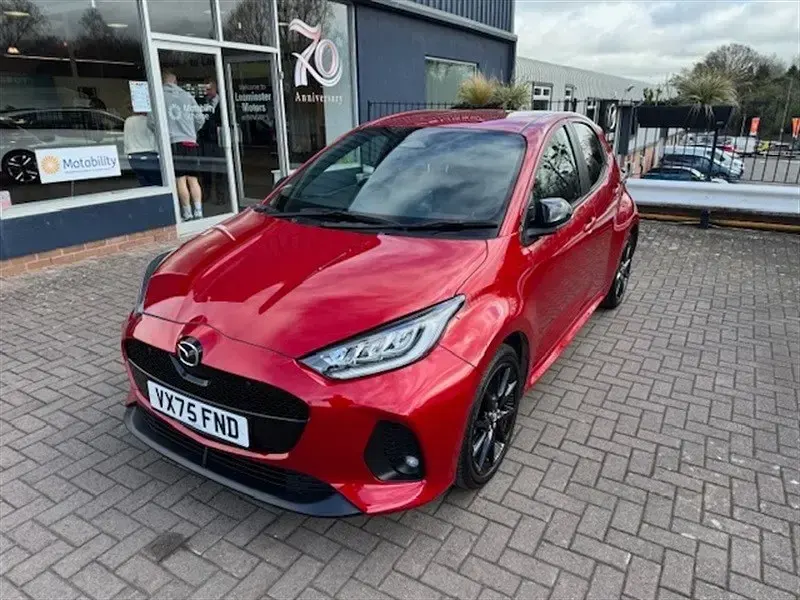 New Mazda 2 Homura-Line 116 HP (85 kW) 2025 Red Hatchback