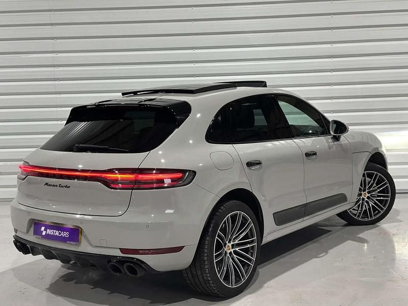 Used Porsche Macan Turbo 2020 Grey SUV