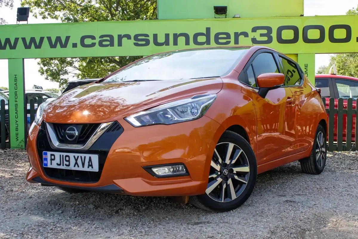 Used Nissan Micra N-Connecta 2019 Orange Hatchback