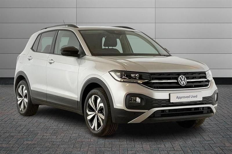 Used VW T-Cross Black Edition 110 HP (80 kW) 2023 Silver SUV