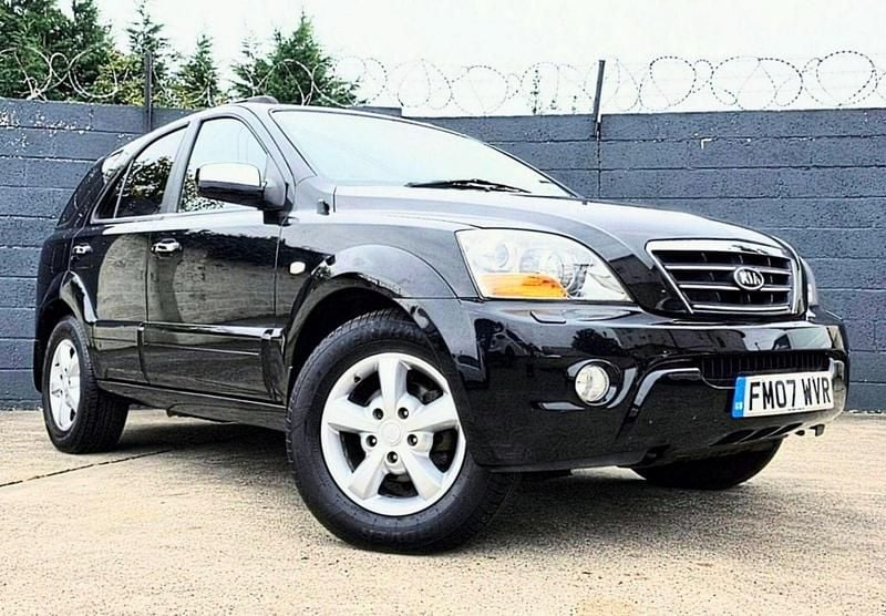 Black Used 2007 Kia Sorento SUV | £1,295 (Good price) - Image 1/2
