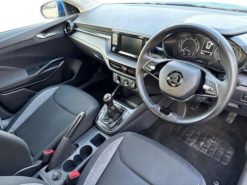 Used Skoda Fabia Comfort 2022 Blue Hatchback