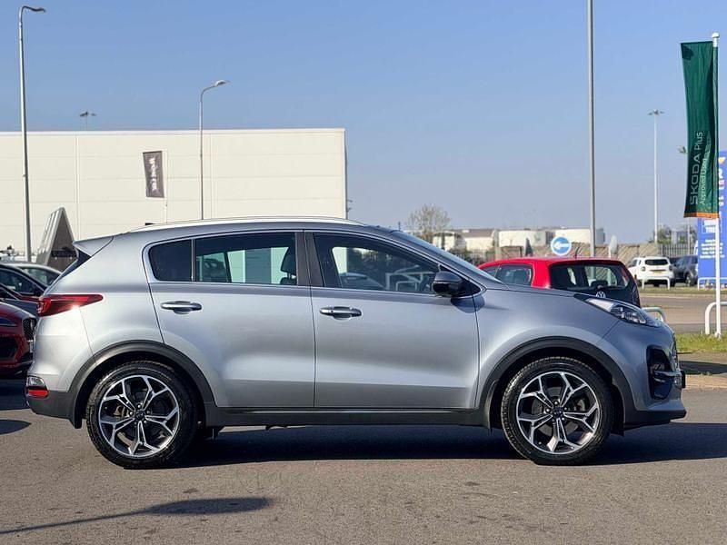 Used Kia Sportage GT-Line S 136 HP (100 kW) 2019 Silver SUV