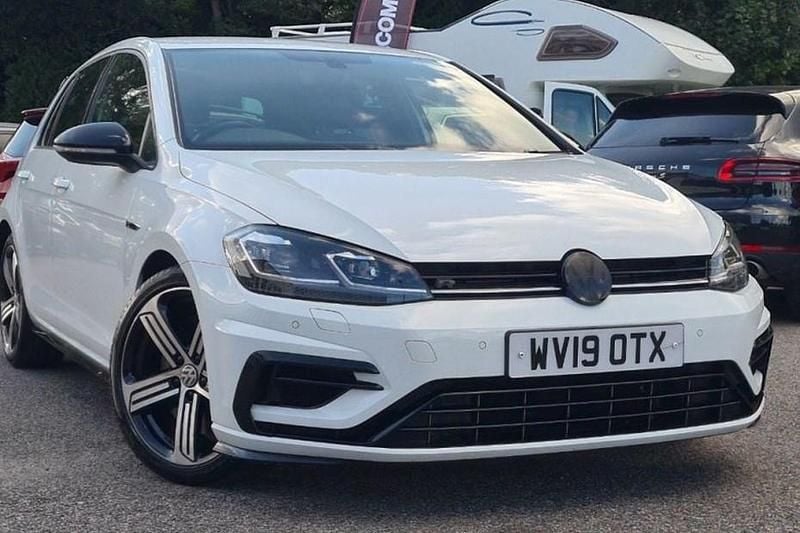 White Used 2019 VW Golf VII R Hatchback | £21,995 (Super price) - Image 1/1
