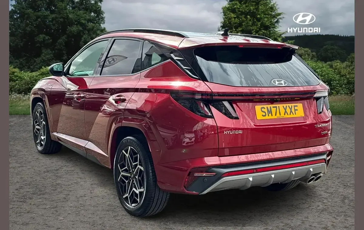 Used Hyundai Tucson N Line 230 HP (169 kW) 2022 Red SUV