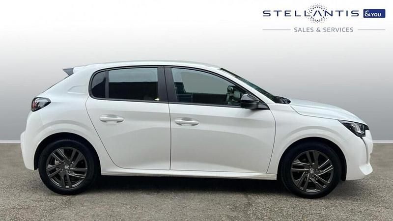White Used 2022 Peugeot 208 Active Premium Hatchback | £11,879 (Fair price) - Image 1/3