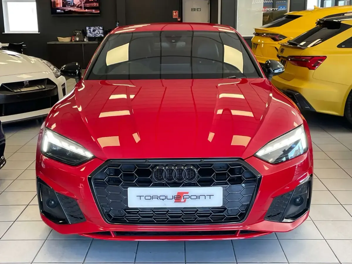 Second-hand Audi A5 S-Line 245 CP (180 kW) 2020 Roșu Coupe