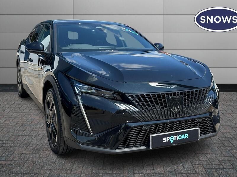 Nera black Used 2024 Peugeot 408 GT Sedan | £21,690 - Image 1/4