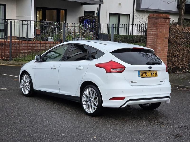 Used Ford Focus Titanium X 2017 White Hatchback