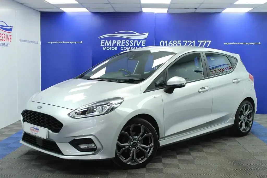 Used Ford Fiesta ST-Line 100 HP (73 kW) 2019 Silver Hatchback
